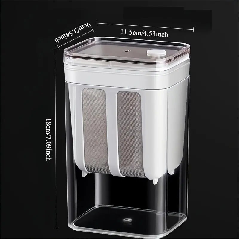 Greek Yogurt Strainer Separator, Larger Capacity Yogurt Filter, BPA Free, Suitable for Juice, Yogurt Milk, Kefir, Tofu, Cheese