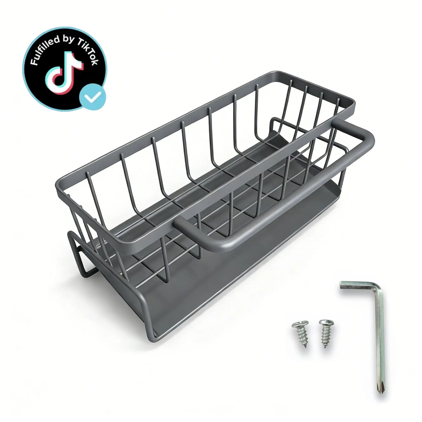 2026 New Upgrade Sink Drying Rack Gadgets,Stainless Metal Sponge Drain Holder,Multifunctional Durable Storage Rack,Rust Prevention Storage Organizer,Household Essentials,Fall Decor,Kitchen Accessories,Gift for Mother'S Day