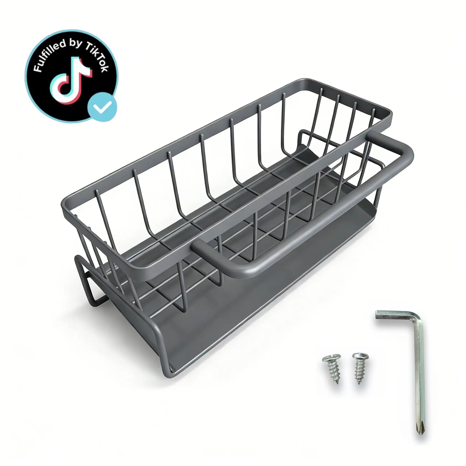 2026 New Upgrade Sink Drying Rack Gadgets,Stainless Metal Sponge Drain Holder,Multifunctional Durable Storage Rack,Rust Prevention Storage Organizer,Household Essentials,Fall Decor,Kitchen Accessories,Gift for Mother'S Day