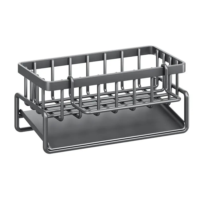2026 New Upgrade Sink Drying Rack Gadgets,Stainless Metal Sponge Drain Holder,Multifunctional Durable Storage Rack,Rust Prevention Storage Organizer,Household Essentials,Fall Decor,Kitchen Accessories,Gift for Mother'S Day